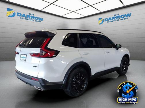 Platinum White Pearl 2026 Honda CR-V Hybrid Sport-L AWD