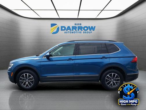 Silk Blue Metallic 2020 Volkswagen Tiguan 2.0T SE 4MOTION