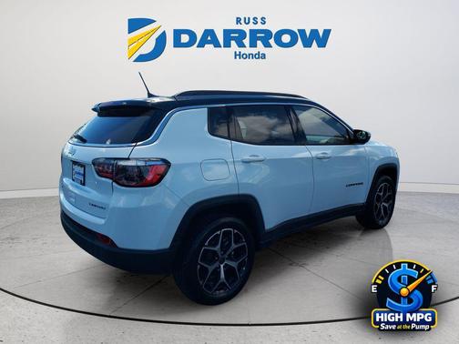 Bright White Clearcoat 2025 Jeep Compass Limited