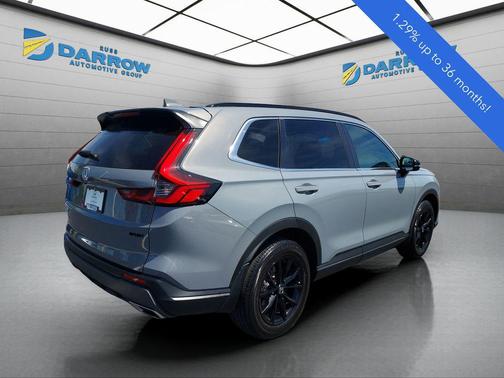 Gray 2025 Honda CR-V Hybrid Sport AWD