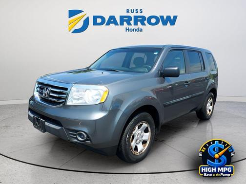 Polished Metal Metallic 2012 Honda Pilot LX