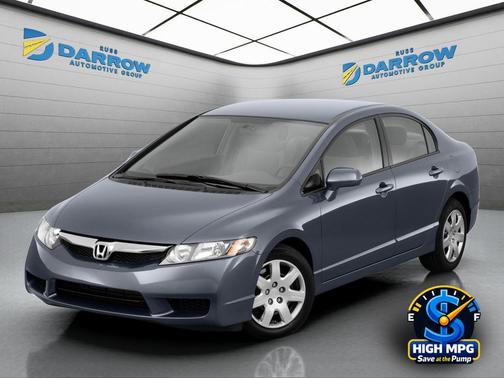 Gray 2011 Honda Civic LX