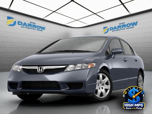 Gray 2011 Honda Civic LX