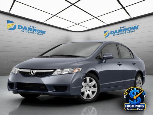 Gray 2011 Honda Civic LX