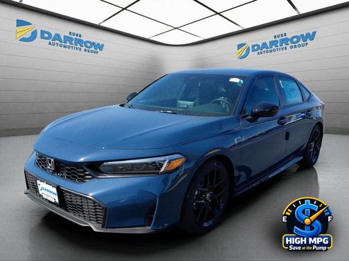 Blue Lagoon Pearl 2026 Honda Civic Sport