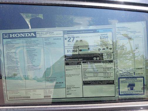 2025 Honda HR-V AWD Sport