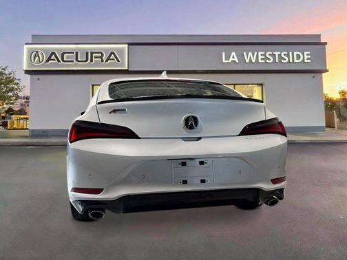 Platinum White Pearl 2026 Acura Integra FWD A-Spec with Technology