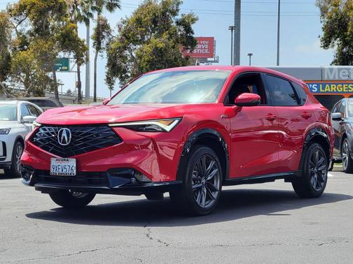 Milano Red 2025 Acura ADX A-Spec