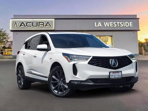 Platinum White 2026 Acura RDX A-Spec PACKAGE