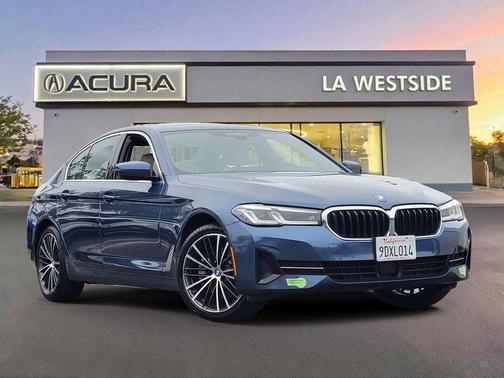 Arctic Race Blue Metallic 2023 BMW 530e Base