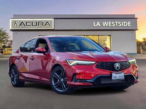 Performance Red Pearl 2025 Acura Integra A-SPEC Technology