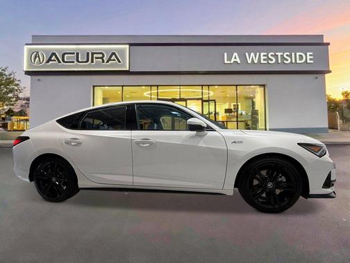 Platinum White Pearl 2026 Acura Integra FWD A-Spec with Technology