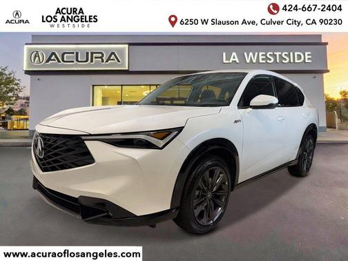 Platinum White Pearl 2026 Acura ADX w/A-Spec Package