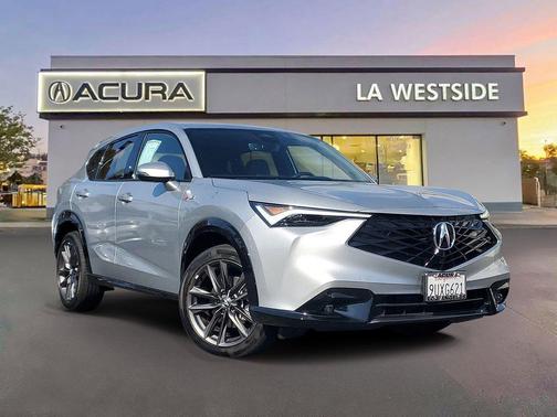 Solar Silver Metallic 2025 Acura ADX A-Spec