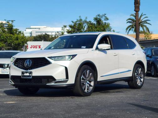 Platinum White Pearl 2025 Acura MDX Technology Package
