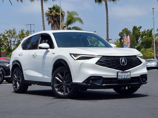 Platinum White Pearl 2025 Acura ADX A-Spec