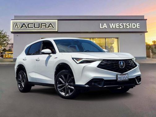Platinum White Pearl 2025 Acura ADX A-Spec