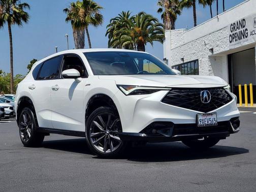 Platinum White Pearl 2025 Acura ADX A-Spec