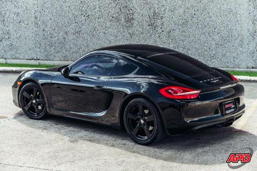 Black 2014 Porsche Cayman