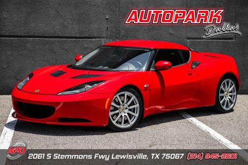 Red 2010 Lotus Evora 2+2