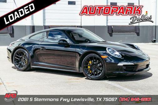 Black 2013 Porsche 911 Carrera 4S