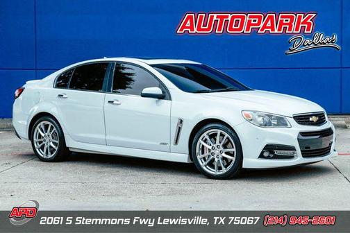 Heron White 2014 Chevrolet SS Modified