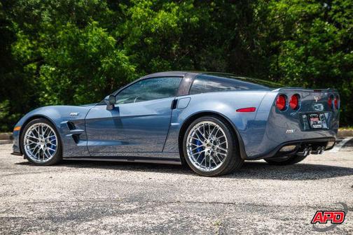 Blue 2011 Chevrolet Corvette ZR-1