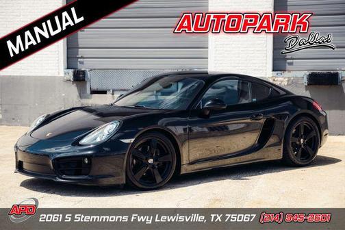 Black 2014 Porsche Cayman