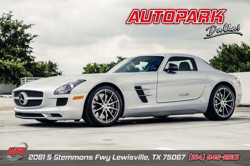 Silver 2011 Mercedes-Benz SLS AMG Base
