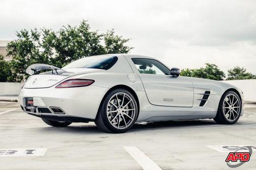 Silver 2011 Mercedes-Benz SLS AMG Base