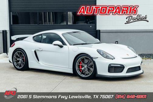 White 2016 Porsche Cayman GT4