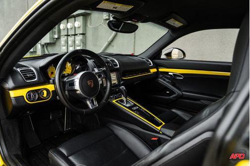 Racing Yellow 2016 Porsche Cayman GT4