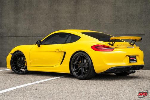 Racing Yellow 2016 Porsche Cayman GT4