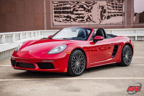 Carmine Red 2017 Porsche 718 Boxster S
