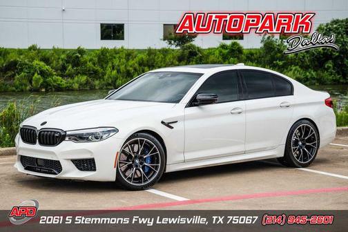 Alpine White 2019 BMW M5 Competition