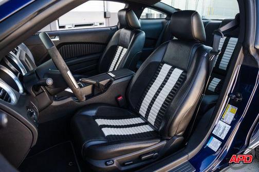 Blue 2010 Ford Shelby GT500 Base