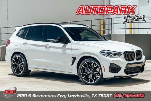White 2020 BMW X3 M Competition
