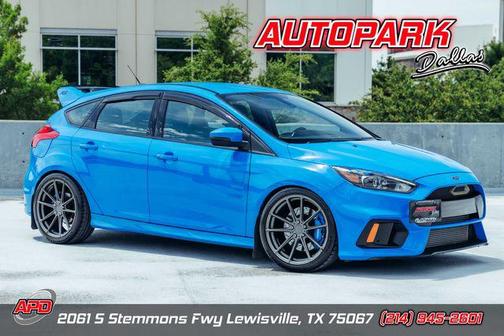 Nitrous Blue Quad-Coat 2016 Ford Focus RS Base