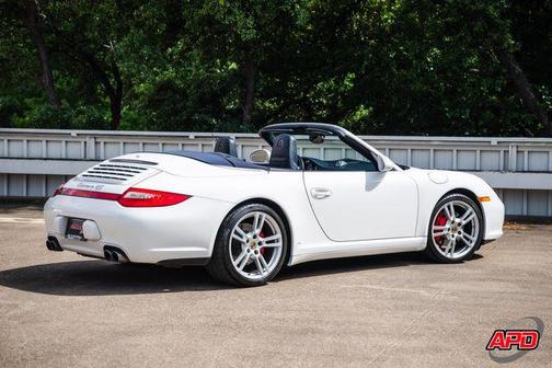 Carrara White 2012 Porsche 911 Carrera 4S Cabriolet