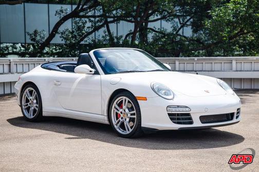 Carrara White 2012 Porsche 911 Carrera 4S Cabriolet
