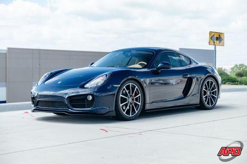 Dark Blue Metallic 2014 Porsche Cayman S