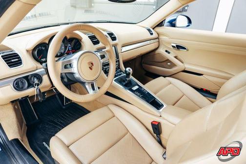 Dark Blue Metallic 2014 Porsche Cayman S