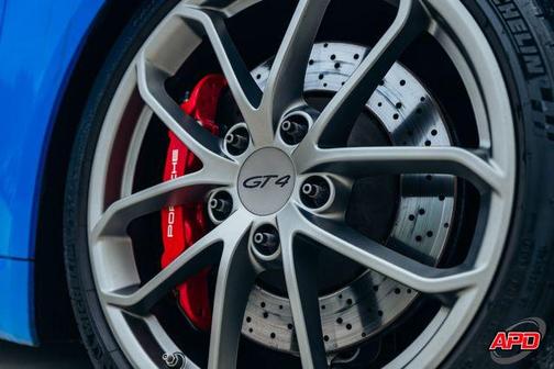 Blue 2022 Porsche 718 Cayman GT4