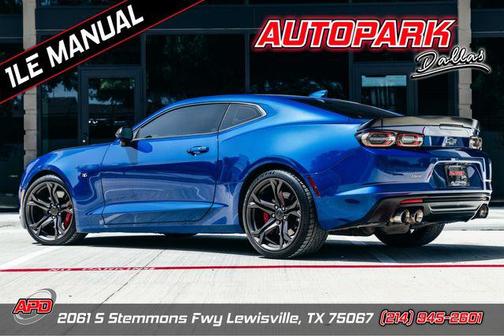 Riverside Blue Metallic 2019 Chevrolet Camaro 1SS