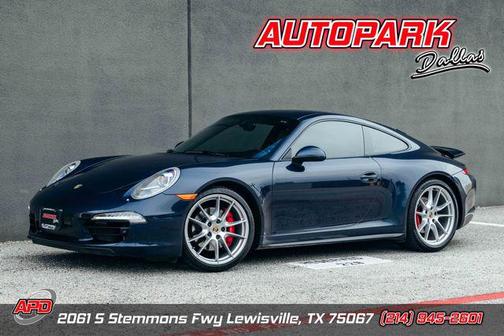 Dark Blue Metallic 2015 Porsche 911 Carrera 4S