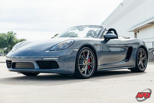 Graphite Blue Metallic 2017 Porsche 718 Boxster S