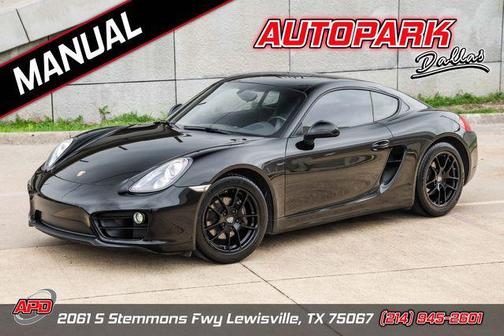 Black 2014 Porsche Cayman Base