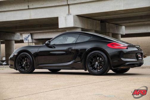 Black 2014 Porsche Cayman Base