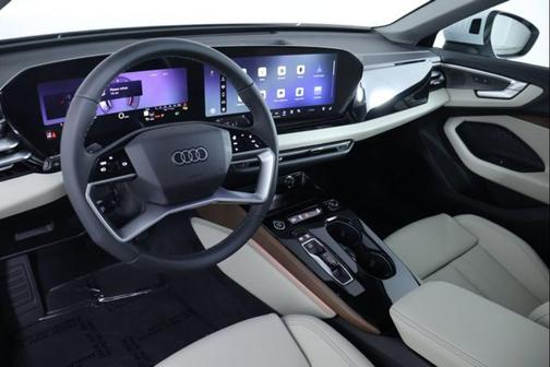 Glacier White Metallic 2026 Audi A5 Premium Plus TFSI quattro S tronic