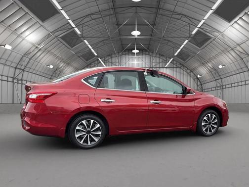 Red 2017 Nissan Sentra SV